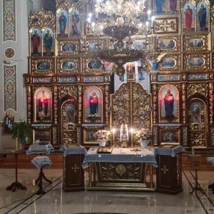 Іконостас храму Косми та Дем’яна в с. Павлів